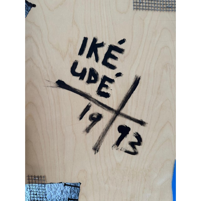 Iké Udé, Large Mixed Media Construction Sculpture Painting Ike Ude African American Art For Sale - Image 16 of 18
