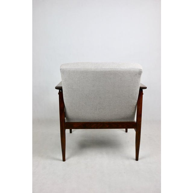 Vintage Light Grey Easy Chair, 1970s For Sale - Image 6 of 12
