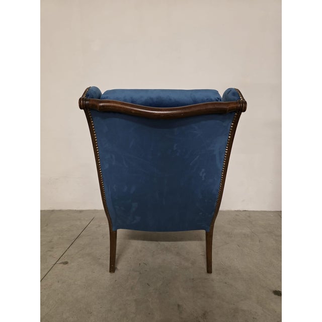 Armchair attributed to Gigiotti Zanini, 1930s For Sale - Image 4 of 11