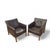 Coppola Lounge Chair with Flexible Backrest by Gerard Van Den Berg, Set of 2 For Sale - Image 5 of 10