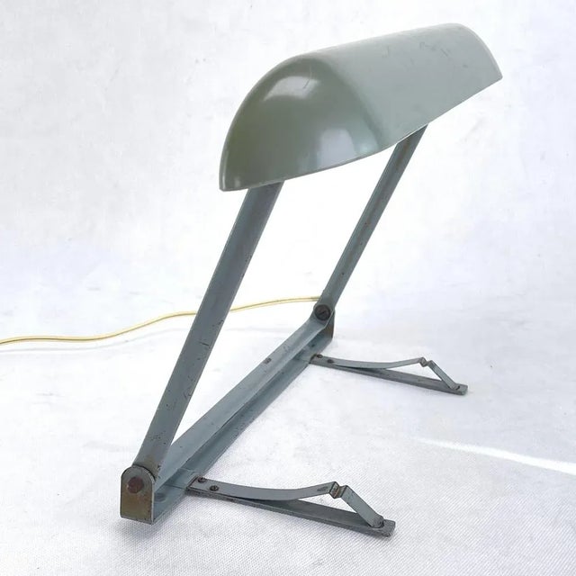 Table or Work Lamp attributed to Charlotte Perriand for Philips, 1950s For Sale - Image 3 of 9