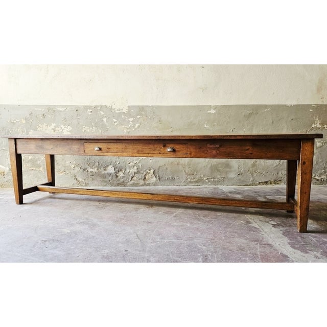 Large Italian Refectory Table, 1900s For Sale - Image 6 of 6
