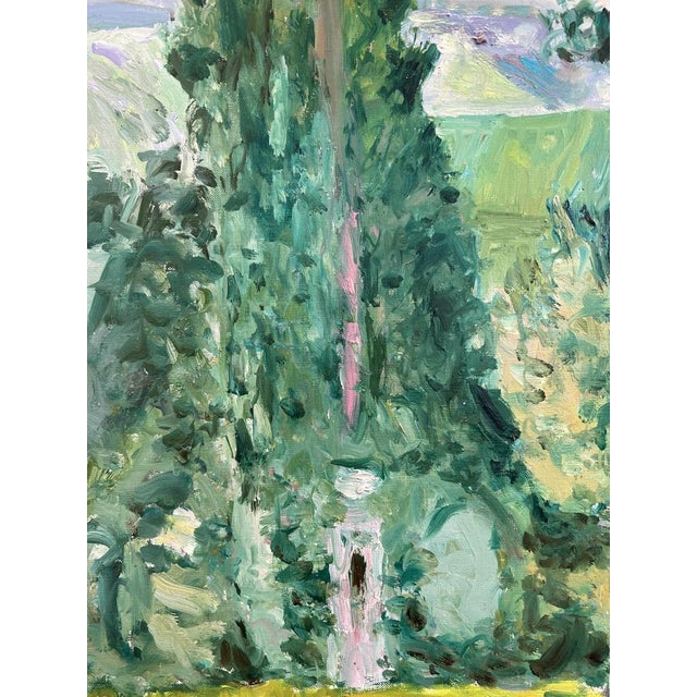 Paul Mathey, Printemps, Oil on Canvas For Sale - Image 4 of 11