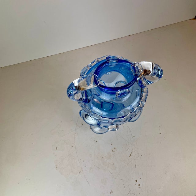 Glass Unica 15.050 Vase by Bernard Heesen at Royal Leerdam, Netherlands, 2015 For Sale - Image 7 of 18