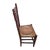 Early 20th Century Oak Spindle Back Side Chair With Embossed Heraldic Medallion Seat For Sale - Image 14 of 17