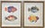 A pair of vintage lithographs by Maggie Riegler from her vibrant and colorful tropical fish series. Each print measures...