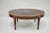 Wood Hekman Mahogany Copley Place Oval Coffee Table For Sale - Image 7 of 9