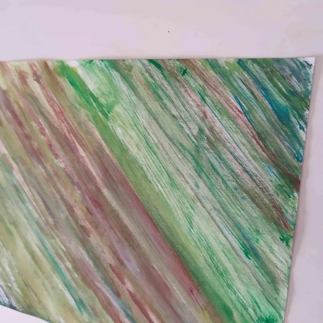 Contempologyc, Strip Nature, Original Tempera on Paper, 2020 For Sale - Image 4 of 6