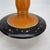 1930s Charles Schneider Style Art Deco Pressed Orange Glass Candlesticks - A Pair For Sale - Image 11 of 12