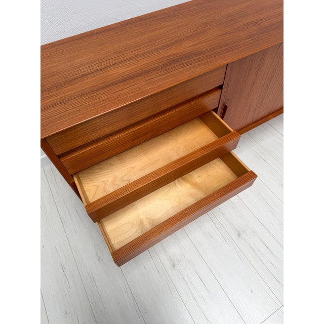 Vintage Danish Model 18 Sideboard in Teak by Gunni Omann for Omann Jun, 1960s For Sale - Image 10 of 13