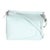 Light Blue Grained Calfskin Small Puzzle Edge Bag For Sale