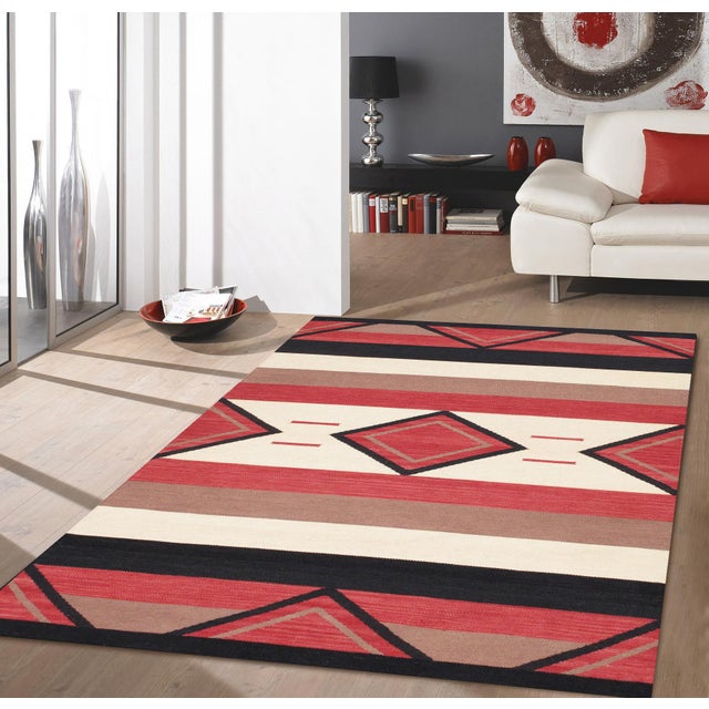 2020s Pasargad Home Tuscany Multi Wool Area Rug- 4' 0'' X 6' 0'' For Sale - Image 5 of 5