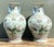 Vintage Asian Hand Painted Crane Urns - A Pair For Sale - Image 10 of 12