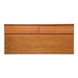1970s Danish Modern Teak Queen Headboard