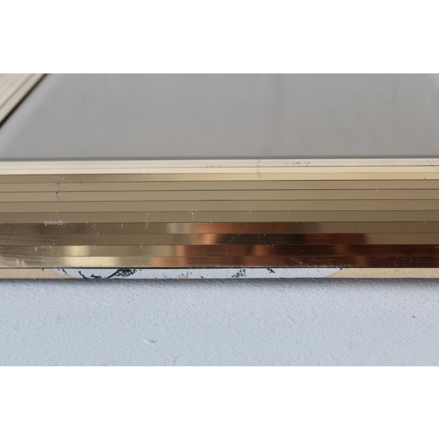 Original Windsor Art of California Disco Ball Gold Square Mirror Vintage- A Pair For Sale - Image 4 of 16