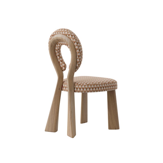 Not Yet Made - Made To Order Mary Dining Chair with Lacquered Legs by Ottiu For Sale - Image 5 of 5