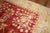 Zabihi Collection Red Angora Antique Oushak Rug For Sale - Image 12 of 12