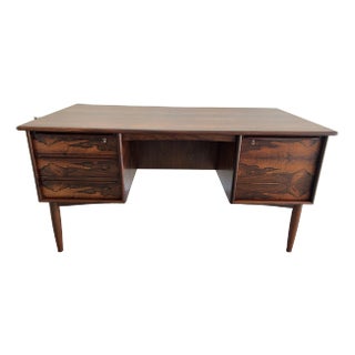 1960s Danish Falster Rosewood Desk For Sale