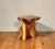 Birdseye Maple Natural Tree Stump Side Accent Table For Sale - Image 11 of 12