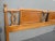 1950s Mid Century Modern Solid Cherry Wood King Headboard For Sale - Image 10 of 13