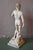 Antique Michelangelo's Nude David Statuette Reproduction with a Marble Effect, 1960s For Sale - Image 4 of 8