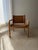 Danish Safari Armchair in Beech Wood and Leather, 1970s For Sale - Image 10 of 12