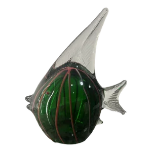 Vintage Murano Style Hand Blown Glass Fish