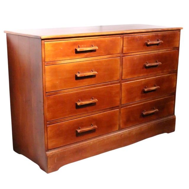 Mid 20th Century Cushman Colonial Peter Schuyler Six Drawer Dresser For Sale - Image 11 of 15