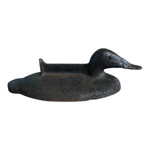 Early 20th Century American Iron Duck Boot Scrape