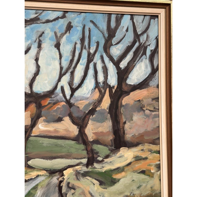 Falk‑Åke, Lövsta Enhörna, 1974, Oil on Panel, Framed For Sale - Image 10 of 18
