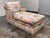 Traditional Bespoke Floral Upholstered Chaise For Sale - Image 3 of 12