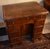 Walnut Kneehole Dressing Table or Desk For Sale - Image 4 of 12
