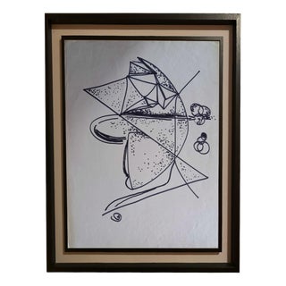 Ferdinando Meccani, 1969, Ink on Paper For Sale