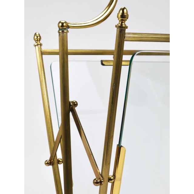 Neoclassical Magazine Rack from Maison Jansen, France, 1950s For Sale - Image 17 of 18