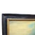 Late 19th Century Antique Oil on Canvas Folk Art Painting of a Rustic Country River Village C1890 For Sale - Image 5 of 12