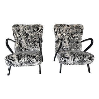 Vintage Lounge Chairs, 1950s, Set of 2 For Sale