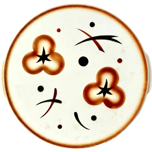 White Art Deco Ceramic Cake Plate from Meissen, 1930s For Sale - Image 8 of 8
