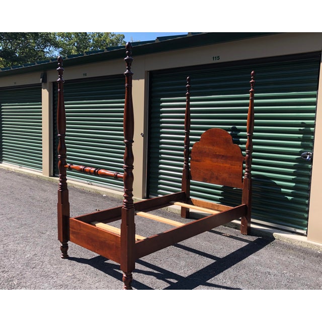 Pennsylvania House Solid Cherry Twin Bed | Chairish