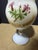 Exquisite Pair of Vintage Botanical Opaline Glass Lidded Candle Vessels by Antique Flames Enhance your home decor with...