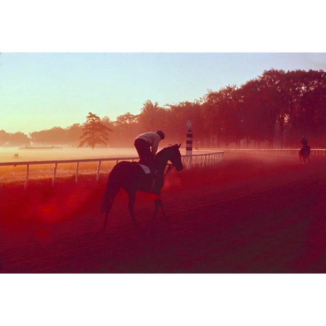 Riding Out 1960 An early morning ride out at the Saratoga race course, USA, 1960. Toni Frissell Antoinette Frissell Bacon...
