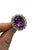 This absolutely stunning ring, boasts a gorgeous 10.00 carat treated amethyst and measures 17.20 x 13.00 x 7.85 mm....