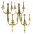 Set of Four Louis XVI Style Gilt Bronze Sconces by E. F. Caldwell For Sale