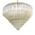 Huge contemporary “quadriedro” Murano glass chandelier Quadriedo glass cut 45 degrees, very sparkling. Metal frame in...