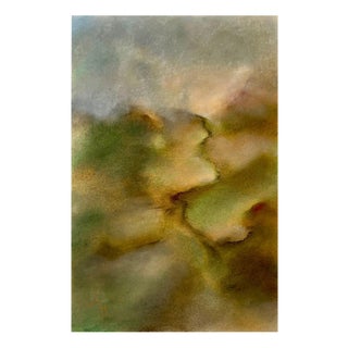 Gilbert Pauli, Mountains, 1991, Pastel on Paper For Sale