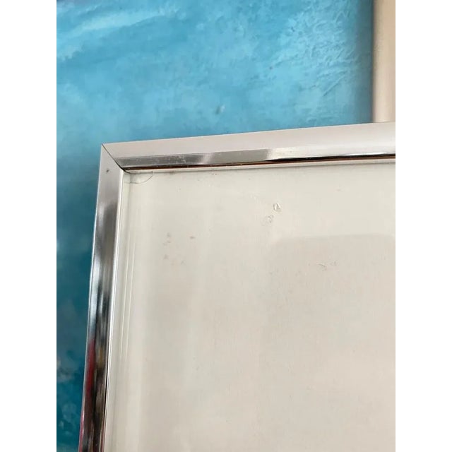 Mid Century Style Framed Rigging Wall Art Litograph For Sale In Philadelphia - Image 6 of 7