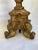 Late 19th Century Italian Carved Wooden Gilt Gold Torchiere Floor Candle Stick For Sale - Image 11 of 12