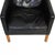 2431 Lounge Chair in Black Leather by Børge Mogensen, 1980s For Sale - Image 3 of 18