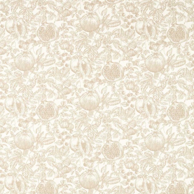 Harlequin Melograno Fabric in Shiitake/Fig Blossom For Sale