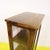 Wooden Display Cabinet with Glass Inserts and Inlays For Sale - Image 13 of 16