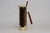 1960s Italian Modern Brass-Plated Steel and Teak Cocktail Pitcher and Stirrer/Spoon For Sale - Image 5 of 18